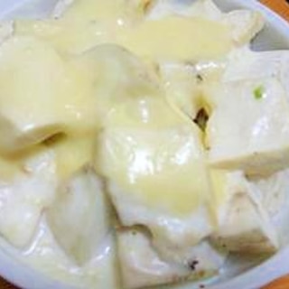 豆腐とカブで　真っ白なドリア